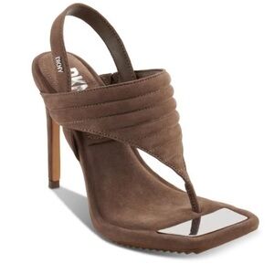 DKNY Women's Ranae Square-Toe Slingback Dress Sandals Size 6.5